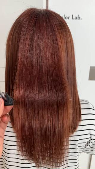 ロング GOTODAY シェアサロン梅田NU茶屋町店所属・髪質改善/艶カラー 縮毛矯正/みほのヘアスタイル