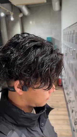 パーマ メンズ fifth札幌 堀内新史のヘアスタイル