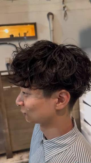 パーマ メンズ fifth札幌 堀内新史のヘアスタイル