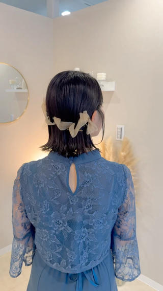 ショート ヘアアレンジ 小野寺瑞希 /最小顔カットのヘアスタイル