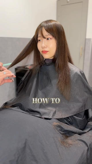 ブリーチなしダブルカラー　レイヤーカット　前髪カット　顔まわりカット 