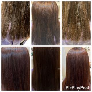 ロング パーマ 土岐 泰廣のヘアスタイル