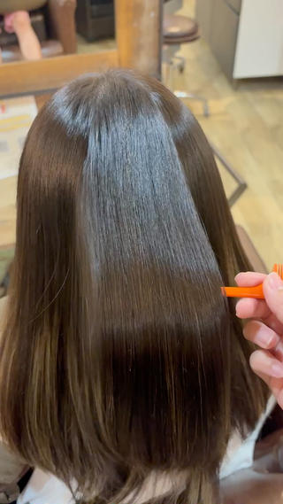 ロング 加藤 幸香のヘアスタイル