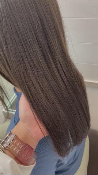 ミディアム カラー ヘアアレンジ 前髪顔周り✂️店長 ❤️アマミヤ❤️のヘアスタイル