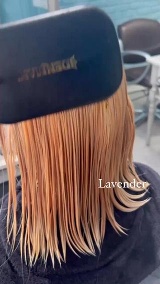 ミディアム カラー ヘアアレンジ 💕ブリーチ/ヘアメ 🎀YUUKAのヘアスタイル