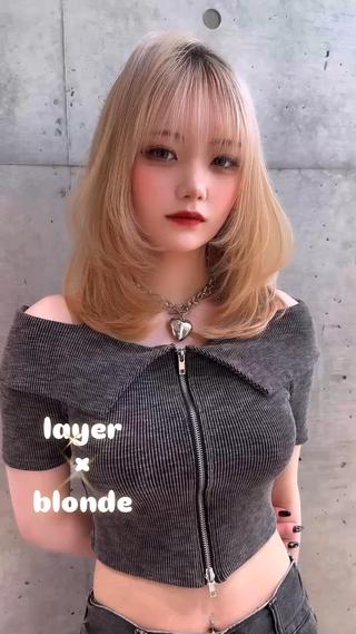 ロング カラー 🍒楓🍒北九州1 艶カラー作る人🎨のヘアスタイル