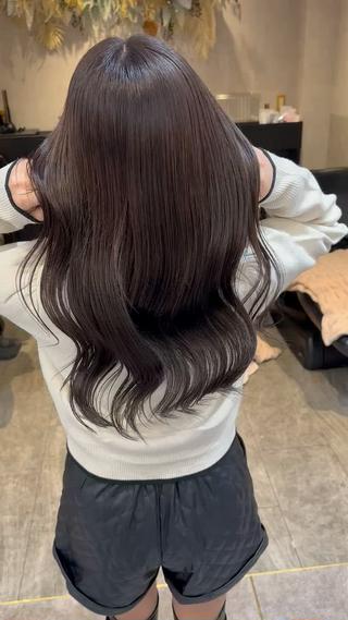 ロング 🍒楓🍒北九州1 艶カラー作る人🎨のヘアスタイル