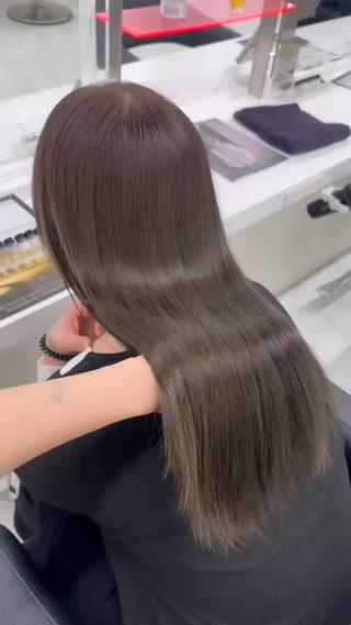 ロング 韓国ガーリー🤍ハイ トーン🤍Ayanaのヘアスタイル