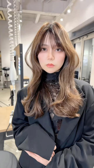 カット+肌映えカラー 