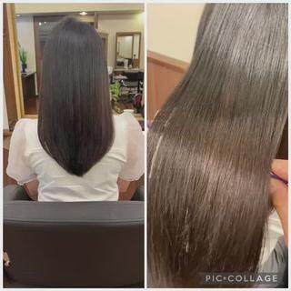ロング 名古屋栄の髪質改善 トリートメント/清田のヘアスタイル