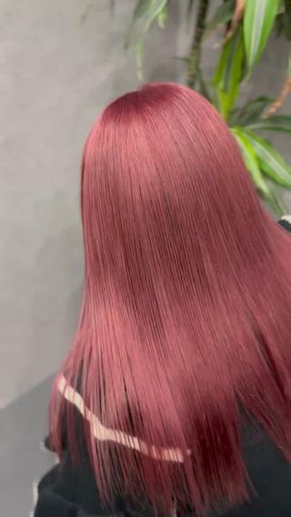 ダブルカラーでもケアしてサラサラに!