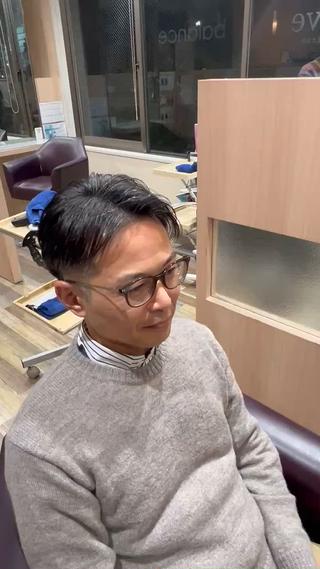 ショート メンズ revebyfirst所属・黒沢 航汰のヘアスタイル