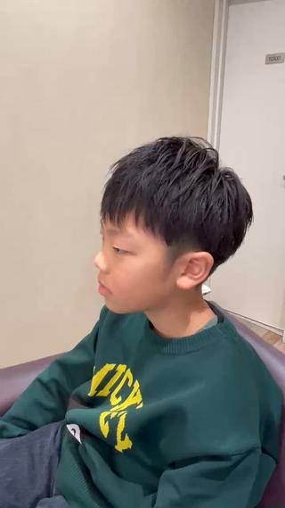 ショート メンズ キッズ revebyfirst所属・黒沢 航汰のヘアスタイル