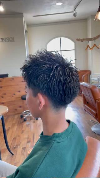 ショート メンズ 西岡 勇人のヘアスタイル