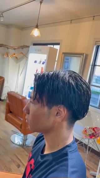 ショート メンズ 西岡 勇人のヘアスタイル
