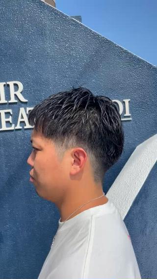 ショート メンズ 西岡 勇人のヘアスタイル