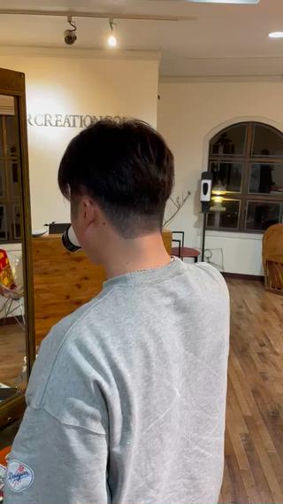 ショート メンズ 西岡 勇人のヘアスタイル