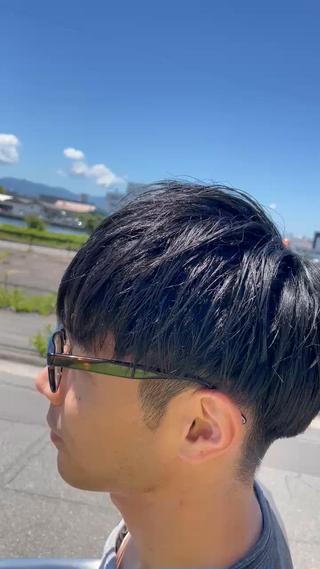 ショート メンズ 西岡 勇人のヘアスタイル