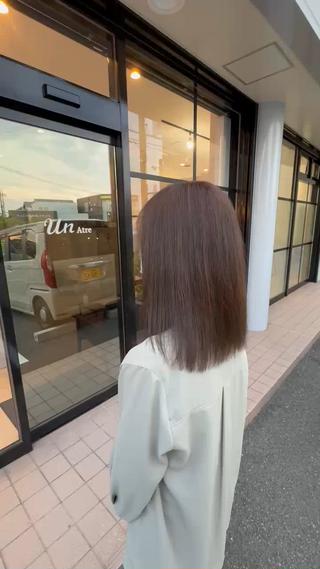 ミディアム カラー Un Atre所属・中垣内勇樹 【髪質改善特化】のヘアスタイル