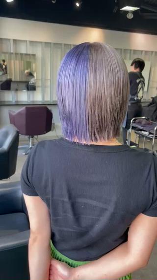 周りと差が付くツートンカラー

個性を出したハイトーンも可愛いです 