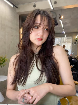 ロング SALT WATER所属・🫐 𝐌𝐚𝐨 🫐似合わせcutのヘアスタイル
