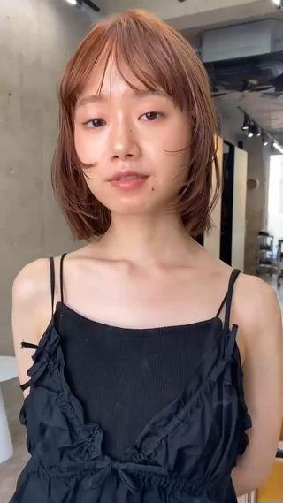 ショート SALT WATER所属・🫐 𝐌𝐚𝐨 🫐似合わせcutのヘアスタイル