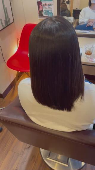 ミディアム 守谷 恒祐のヘアスタイル