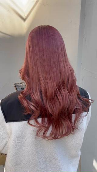 ロング カラー パーマ/ボブ /レイヤー チヒロのヘアスタイル