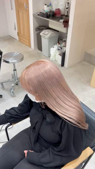 ロング カラー パーマ/ボブ /レイヤー チヒロのヘアスタイル