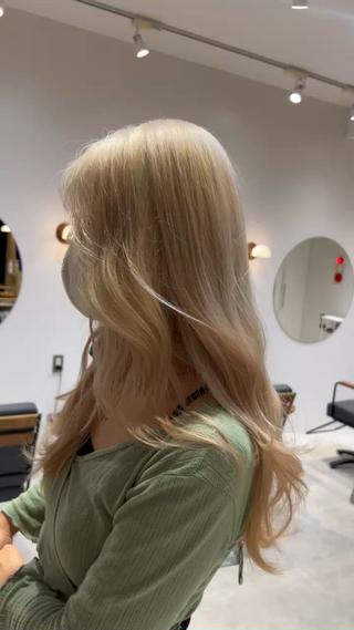 ロング カラー パーマ/ボブ /レイヤー チヒロのヘアスタイル