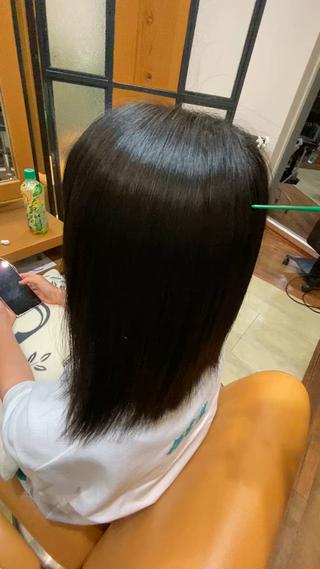 ミディアム 石島  健史のヘアスタイル