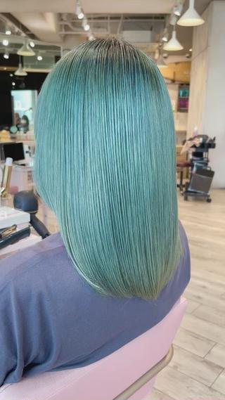 ミディアム カラー 高島大登/顔周り /レイヤーカットのヘアスタイル