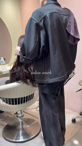 セミロング 大宮レイヤーカット ハッシュ　柏崎颯刀のヘアスタイル