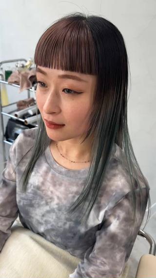 ロング カラー THE MAISONのヘアスタイル