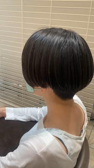 刈り上げハンサムショート