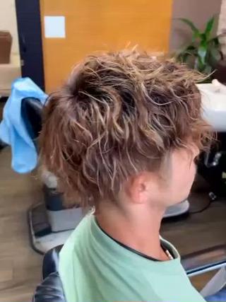 #メッシュパーマ 