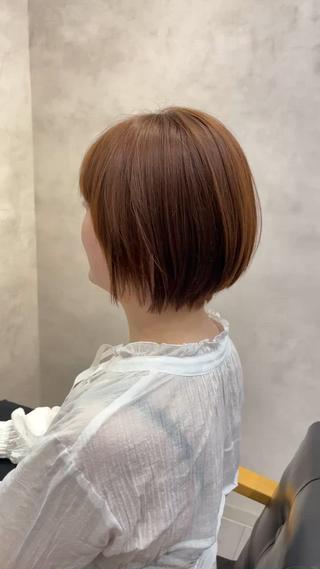 ショートヘア
 