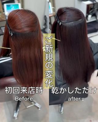 ロング 髪質改善専門店QOLU所属・✨髪質改善専門店✨ QOLU✨のヘアスタイル