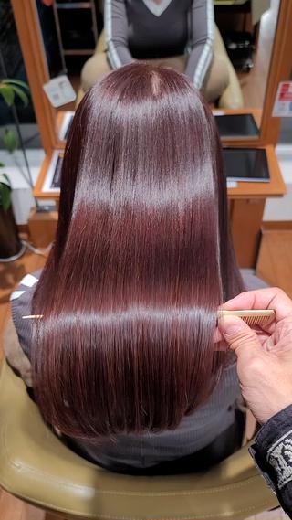 柔らかく仕上がる髪質改善ストレート×カラー
水素と乾かない水(結合水)のおかげでツヤとまとまりが出ます！
シルクトリートメントの効果はこれまでのトリートメントの約２倍です️
#ノンダメージサロン
#ノンダメージカラー
#高濃度水素カラー
#高濃度水素ストレート
#髪質改善カラー
#髪質改善ストレート
#髪質改善縮毛矯正
#髪質改善トリートメント
#ツヤ髪
 