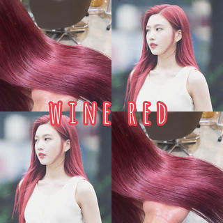 ブリーチ1回2回〜〜できる、ワインレッド!!
ブリーチ予約の際はお問い合わせ下さい!