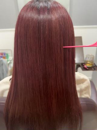 セミロング miloc MOMOKAのヘアスタイル