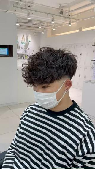 #スペインカール
#波巻きパーマ 