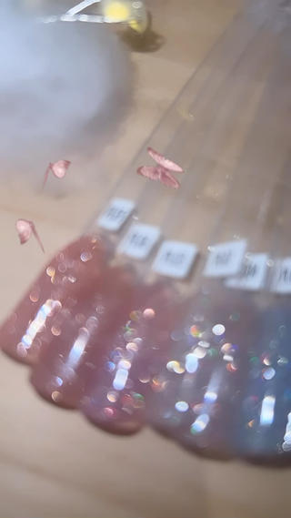 フラッシュネイルのカラーバリエーション 