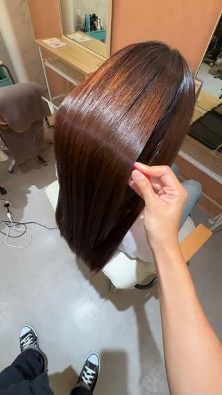 ロング ◯nino.所属・縮毛矯正専門美容師 宮本遼のヘアスタイル