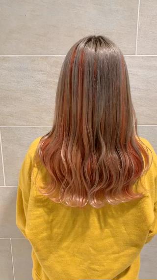 セミロング カラー 髪質改善＊韓国ヘア＊ レイヤー＊IBUKIのヘアスタイル