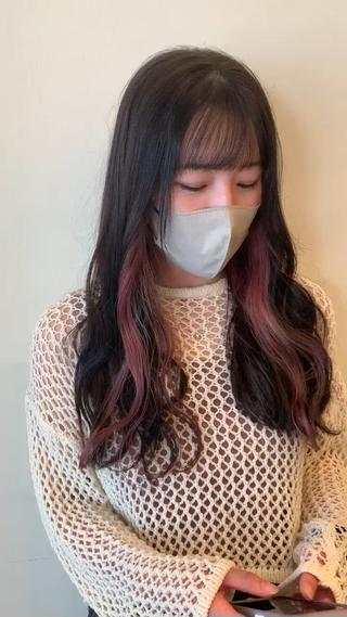 ミディアム カラー 髪質改善＊韓国ヘア＊ レイヤー＊IBUKIのヘアスタイル