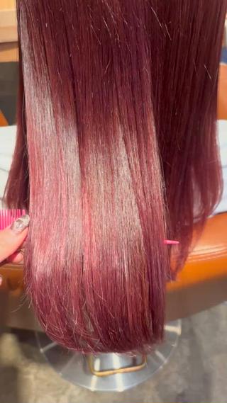 カラー 髪質改善カラー ベージュ🤎YUMEのヘアスタイル