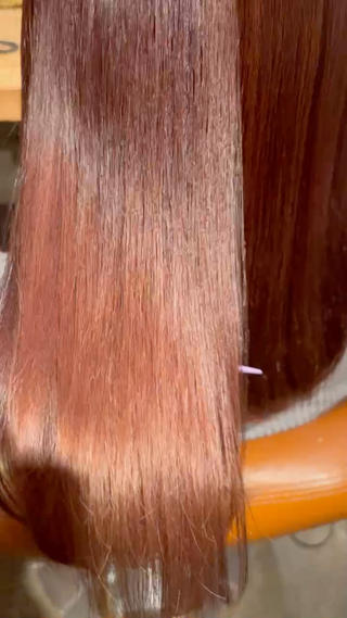 ロング カラー 髪質改善カラー ブラウン🤎YUMEのヘアスタイル