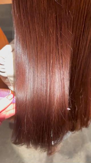 髪質改善カラー ベージュ🤎YUMEのヘアスタイル