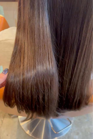 カラー 髪質改善カラー ブラウン🤎YUMEのヘアスタイル